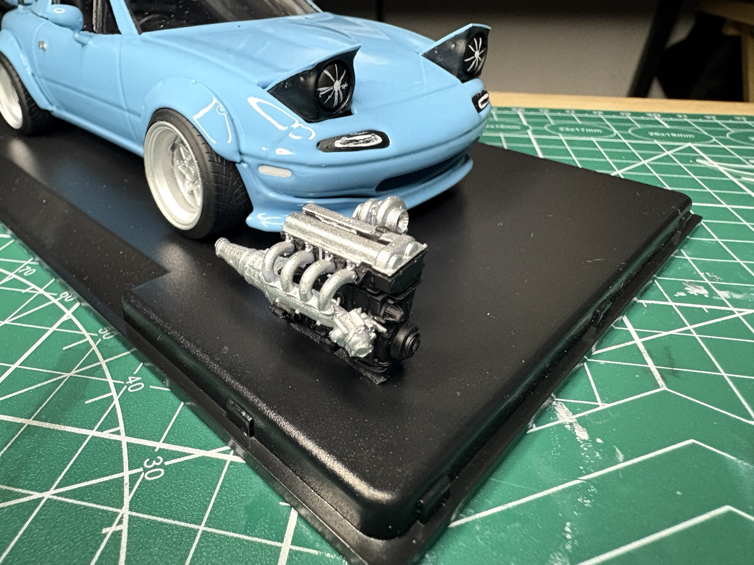Project Blue Snow 1:24 Miata replica