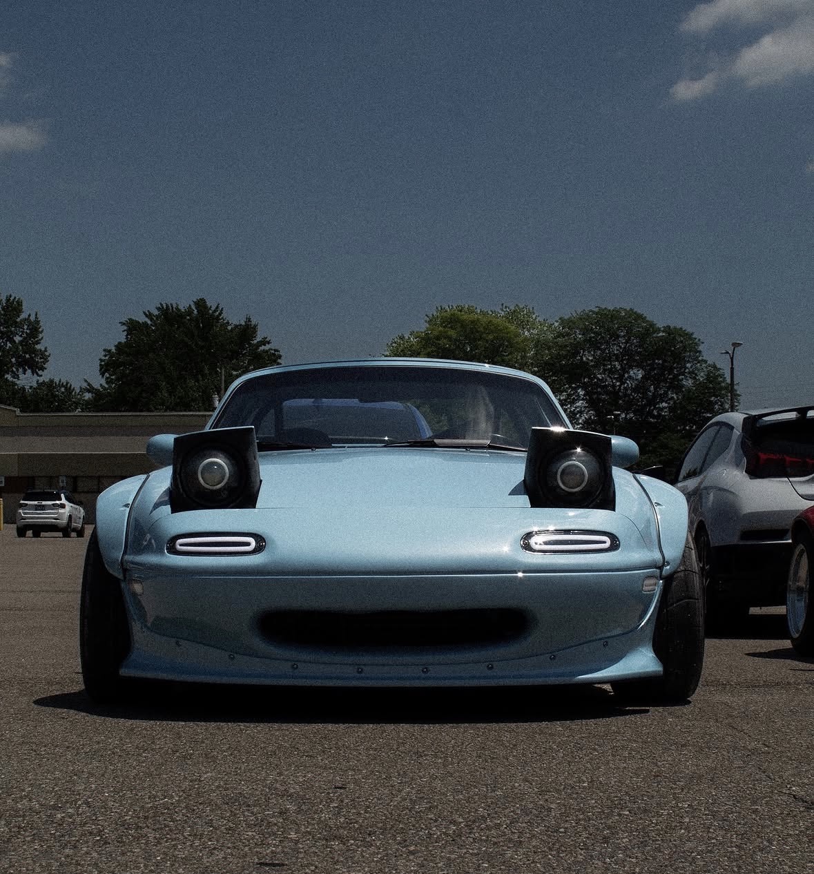 Full-size Project Blue Snow Miata