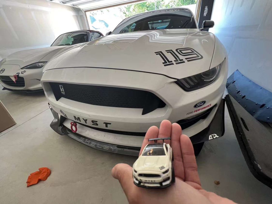 Student Driver Shelby replica with real car